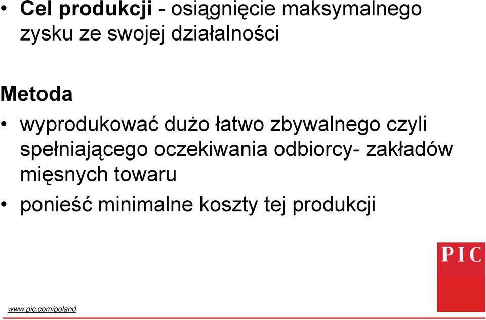 zbywalnego czyli spełniającego oczekiwania odbiorcy-