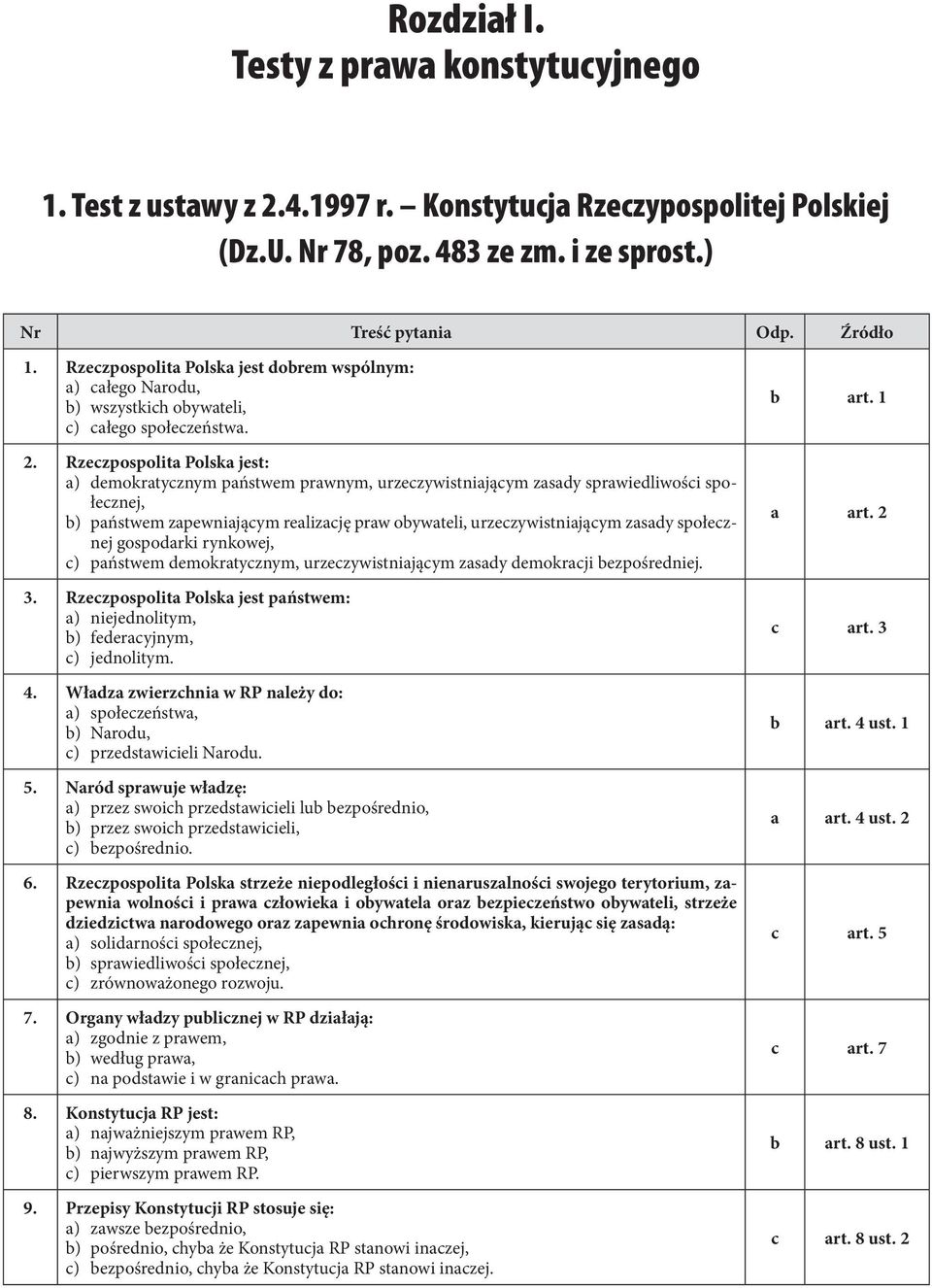 .demokratycznym państwem prawnym, urzeczywistniającym zasady sprawiedliwości społecznej, b).