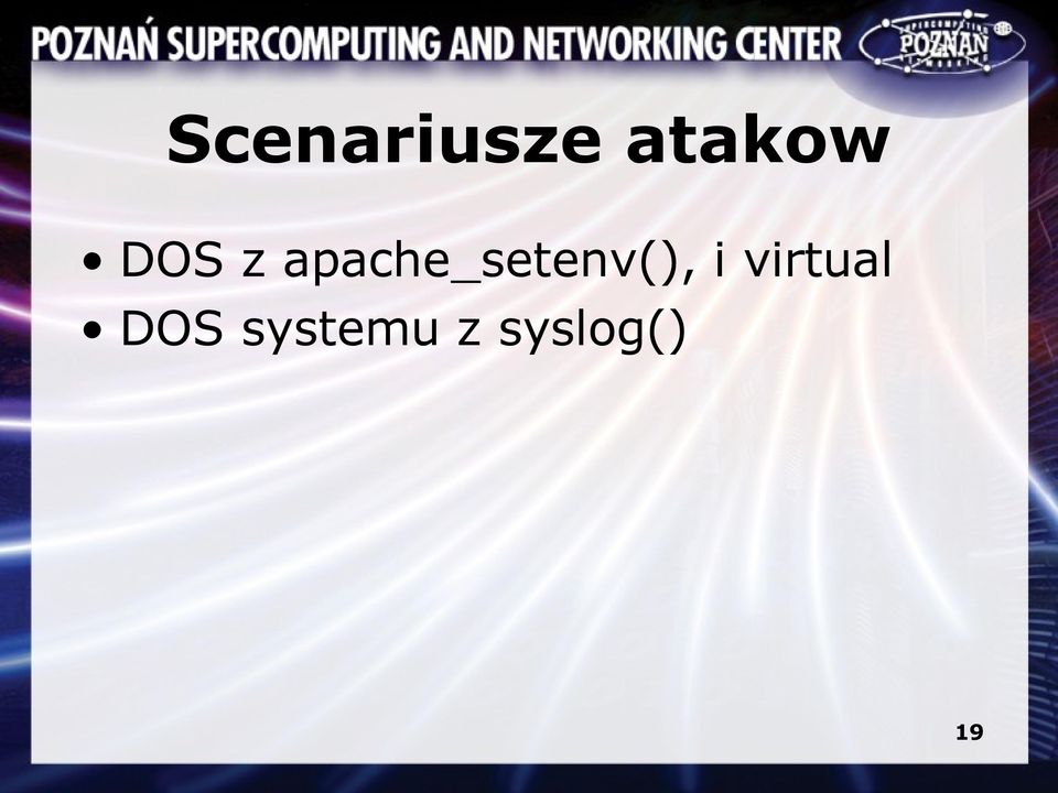 apache_setenv(), i