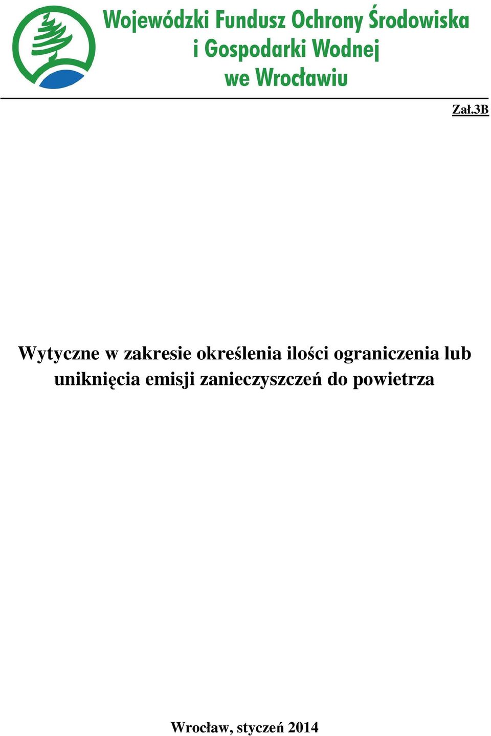 lub uniknięcia emisji