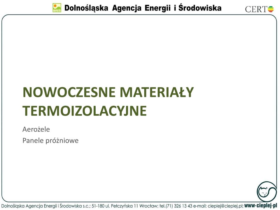 TERMOIZOLACYJNE