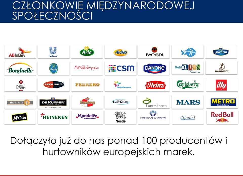 do nas ponad 100 producentów