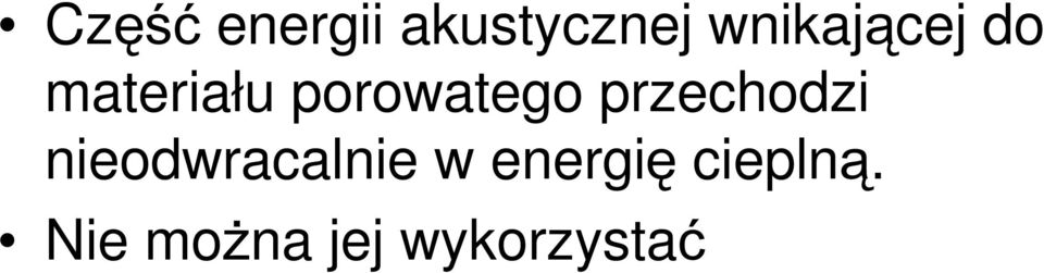 porowatego przechodzi