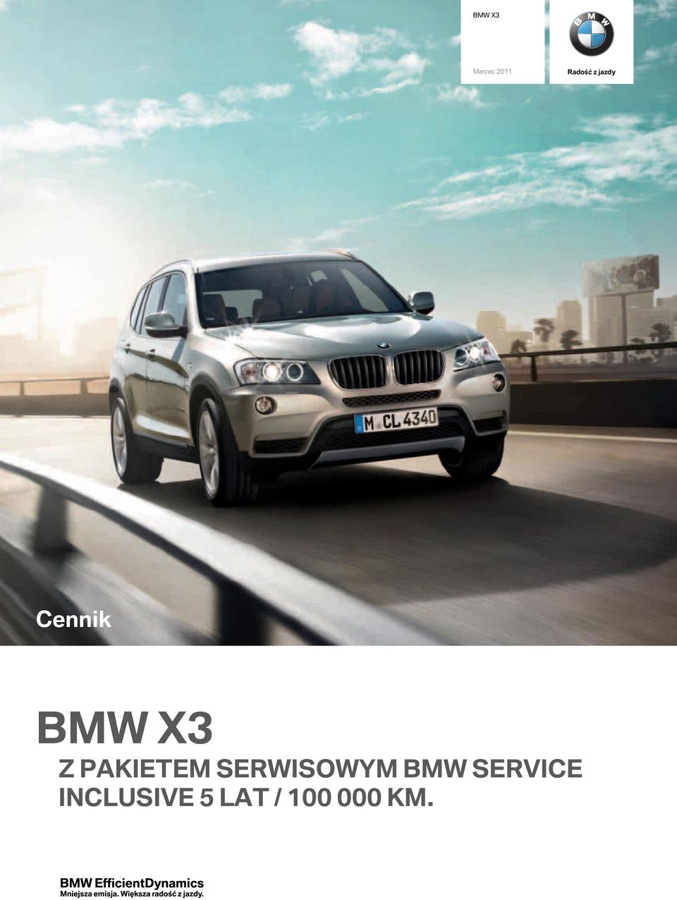 PAKIETEM SERWISOWYM BMW