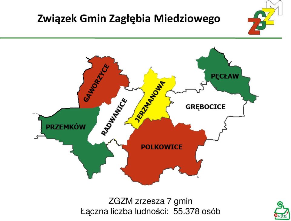 zrzesza 7 gmin Łączna