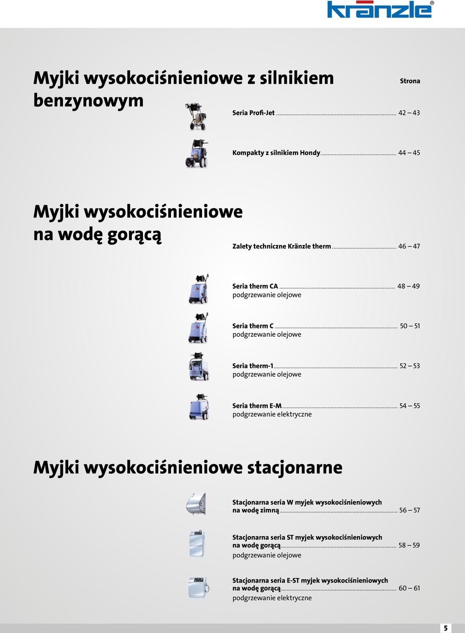 .. 50 51 podgrzewanie olejowe Seria therm-1... 52 53 podgrzewanie olejowe Seria therm E-M.