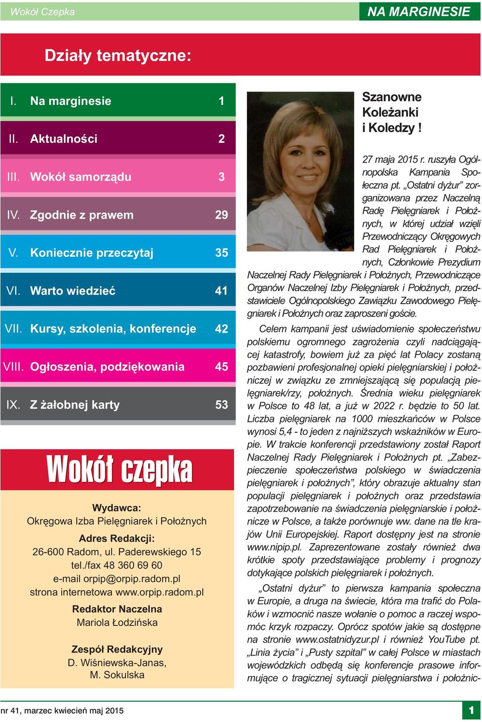 Redaktor Naczelna 1 2 3 29 35 41 42 45 53
