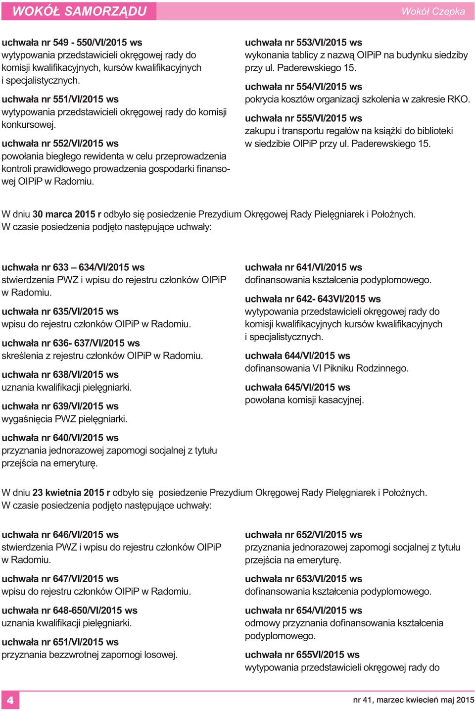 ws 23 kwietnia 2015 r 
