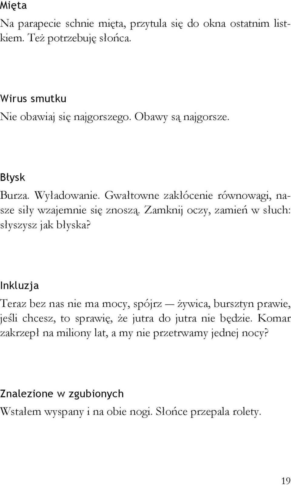 Zamknij oczy, zamień w słuch: słyszysz jak błyska?