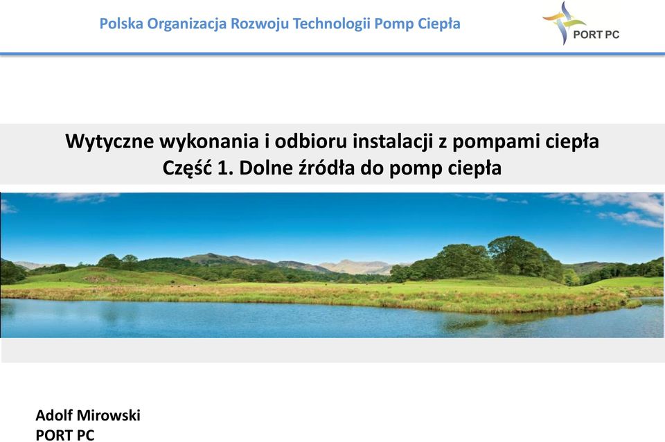 instalacji z pompami ciepła Część 1.