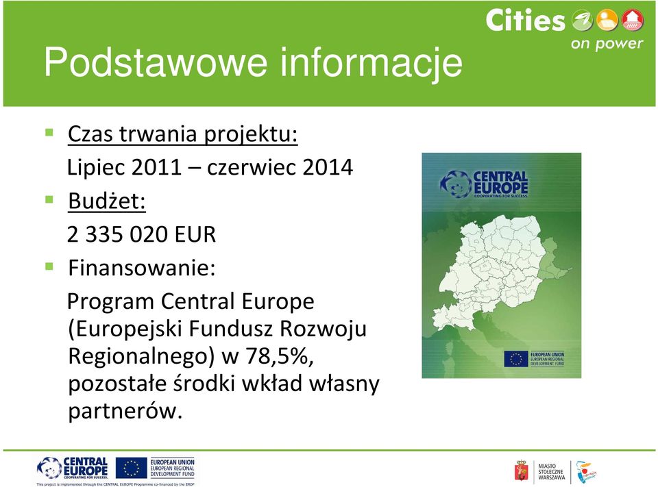 Program Central Europe (Europejski Fundusz Rozwoju