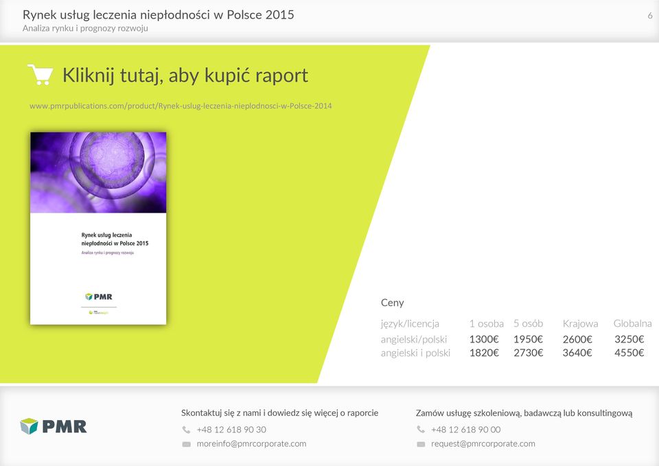 3640 4550 Skontaktuj się z nami i dowiedz się więcej o raporcie Zamów usługę