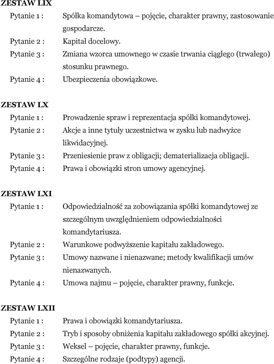 Przeniesienie praw z obligacji; dematerializacja obligacji. Prawa i obowiązki stron umowy agencyjnej.