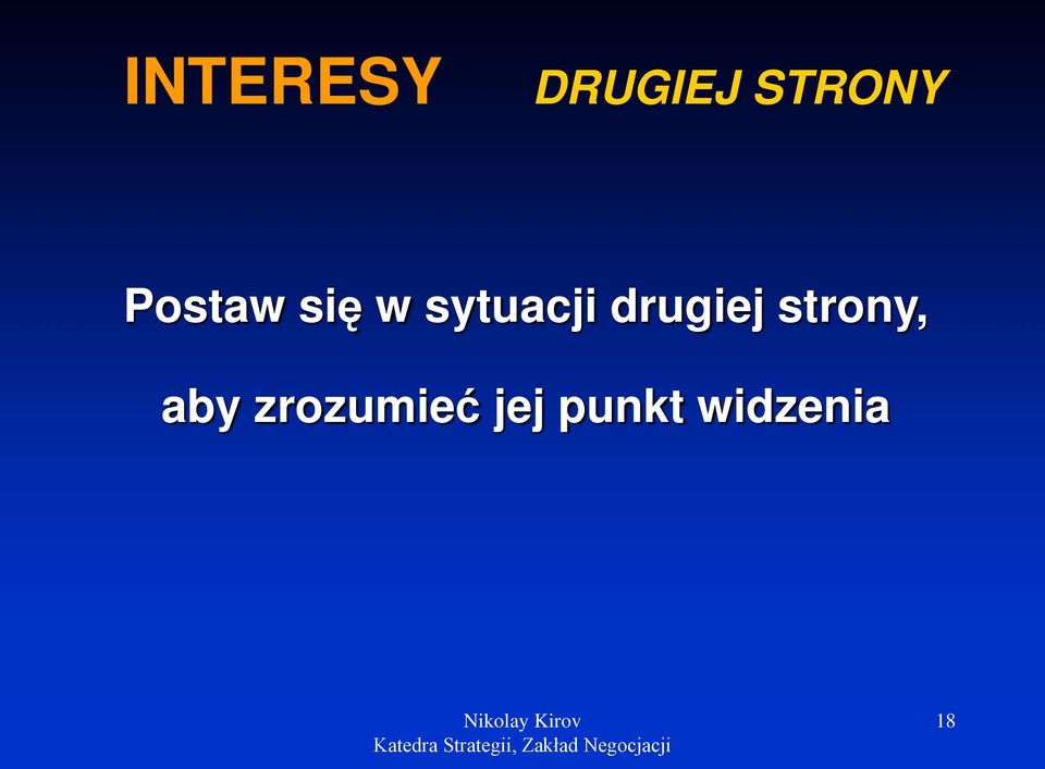 drugiej strony, aby