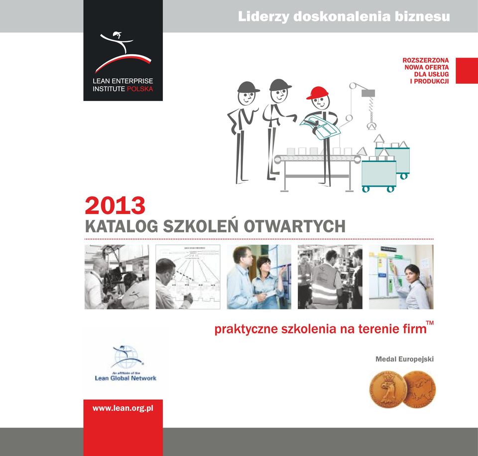 I PRODUKCJI 2013 KATALOG SZKOLEŃ