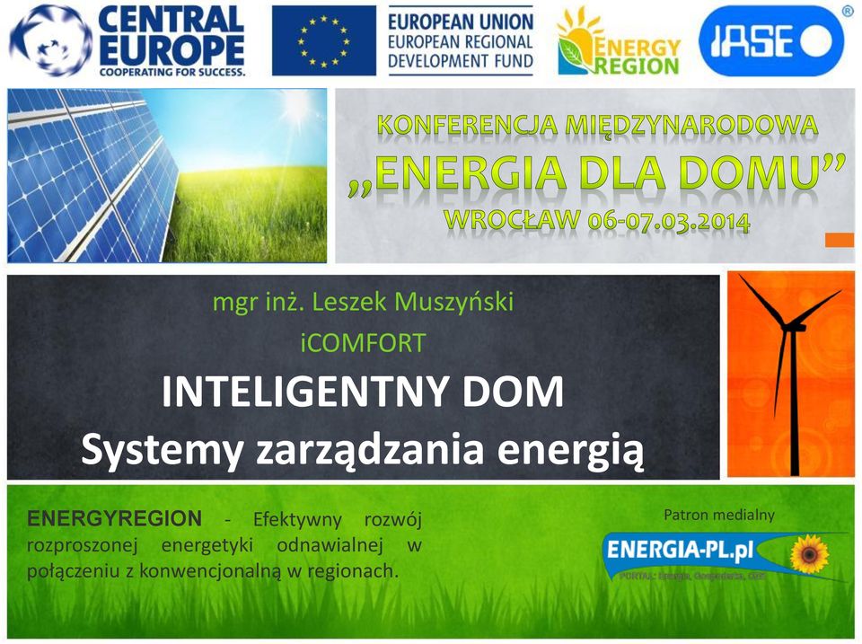 Systemy zarządzania energią ENERGYREGION -