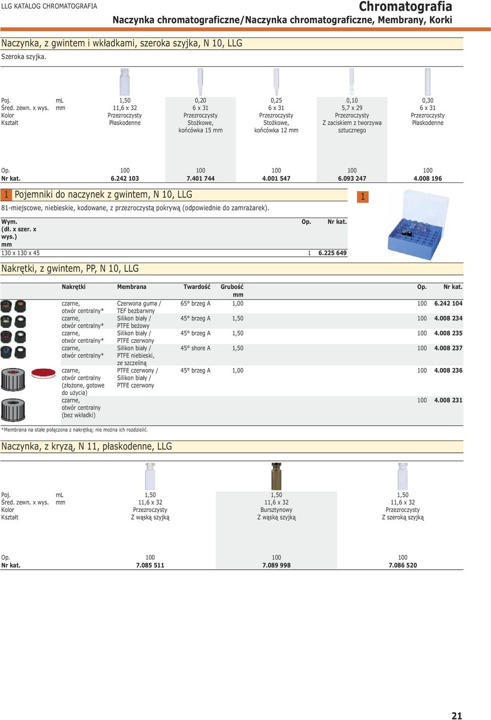 40 744 8-miejscowe, niebieskie, kodowane, z przezroczystą pokrywą (odpowiednie do zamrażarek). 4.00 47.093 47 4.008 9 Wym. Op. Nr kat. (dł. x szer. x wys.) 30 x 30 x 4.