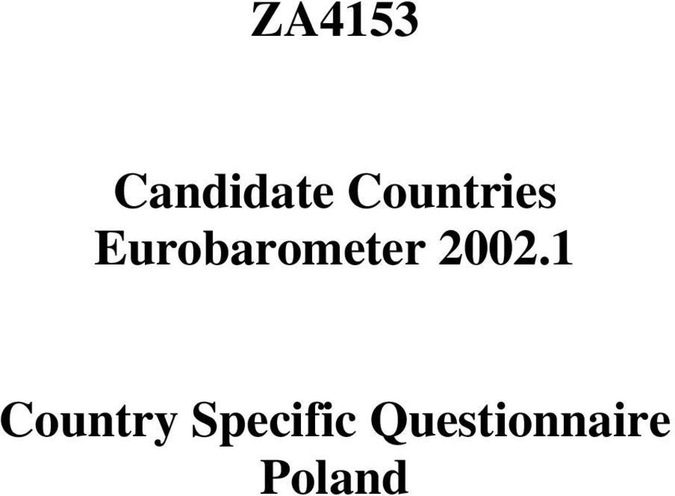 Eurobarometer 2002.