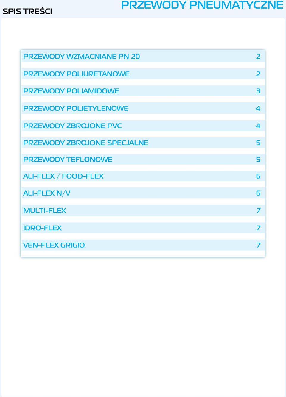 POLIETYLENOWE 4 PRZEWODY ZBROJONE PVC 4 PRZEWODY ZBROJONE SPECJALNE