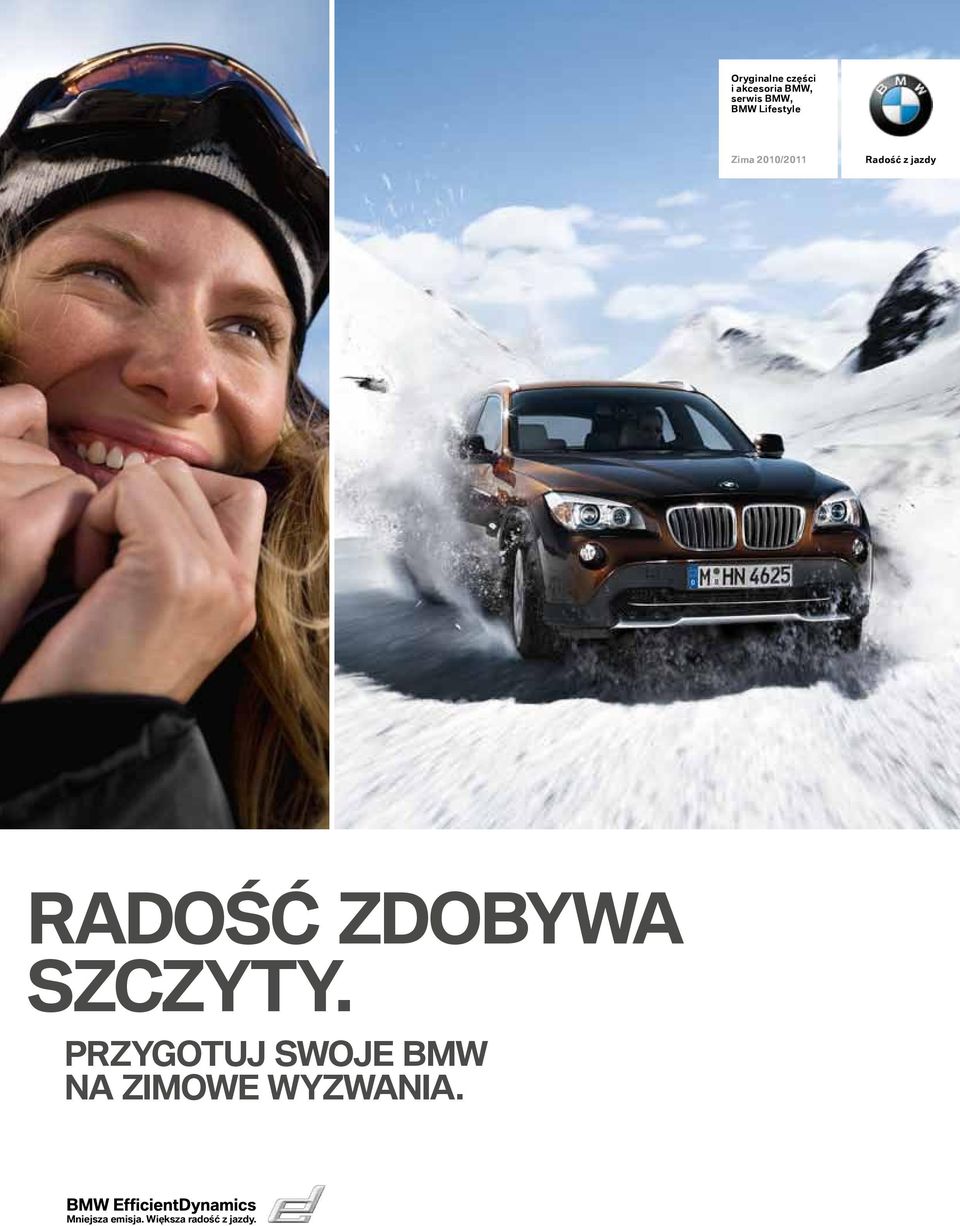 Radość zdobywa szczyty.