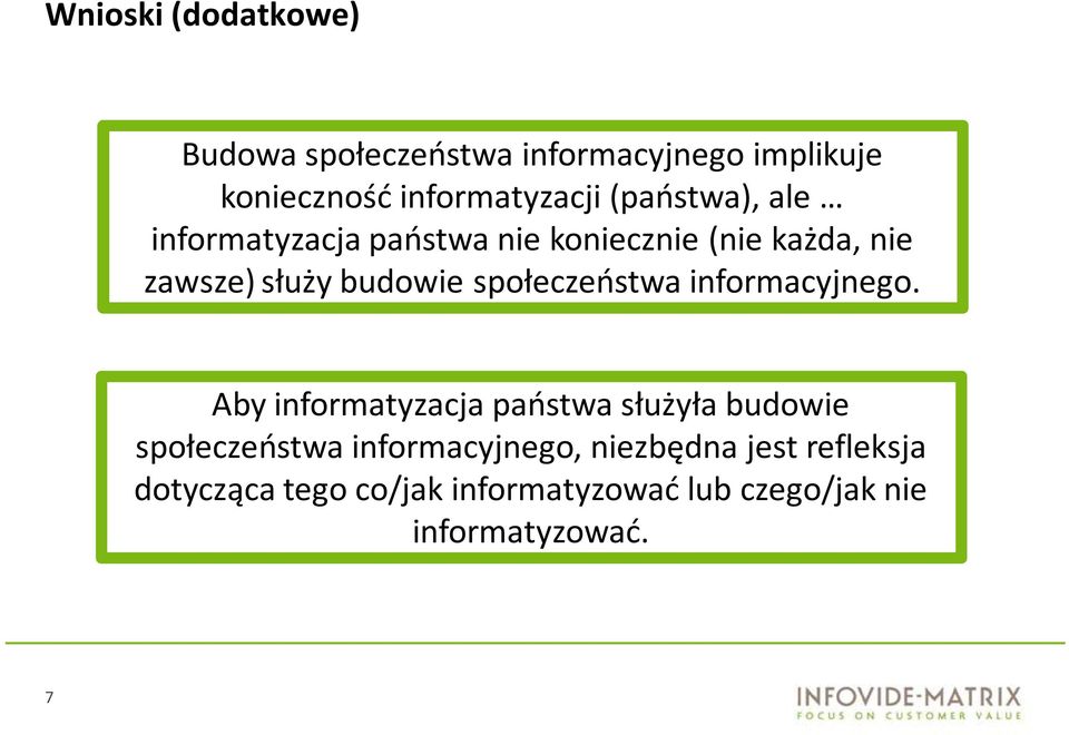 społeczeństwa informacyjnego.