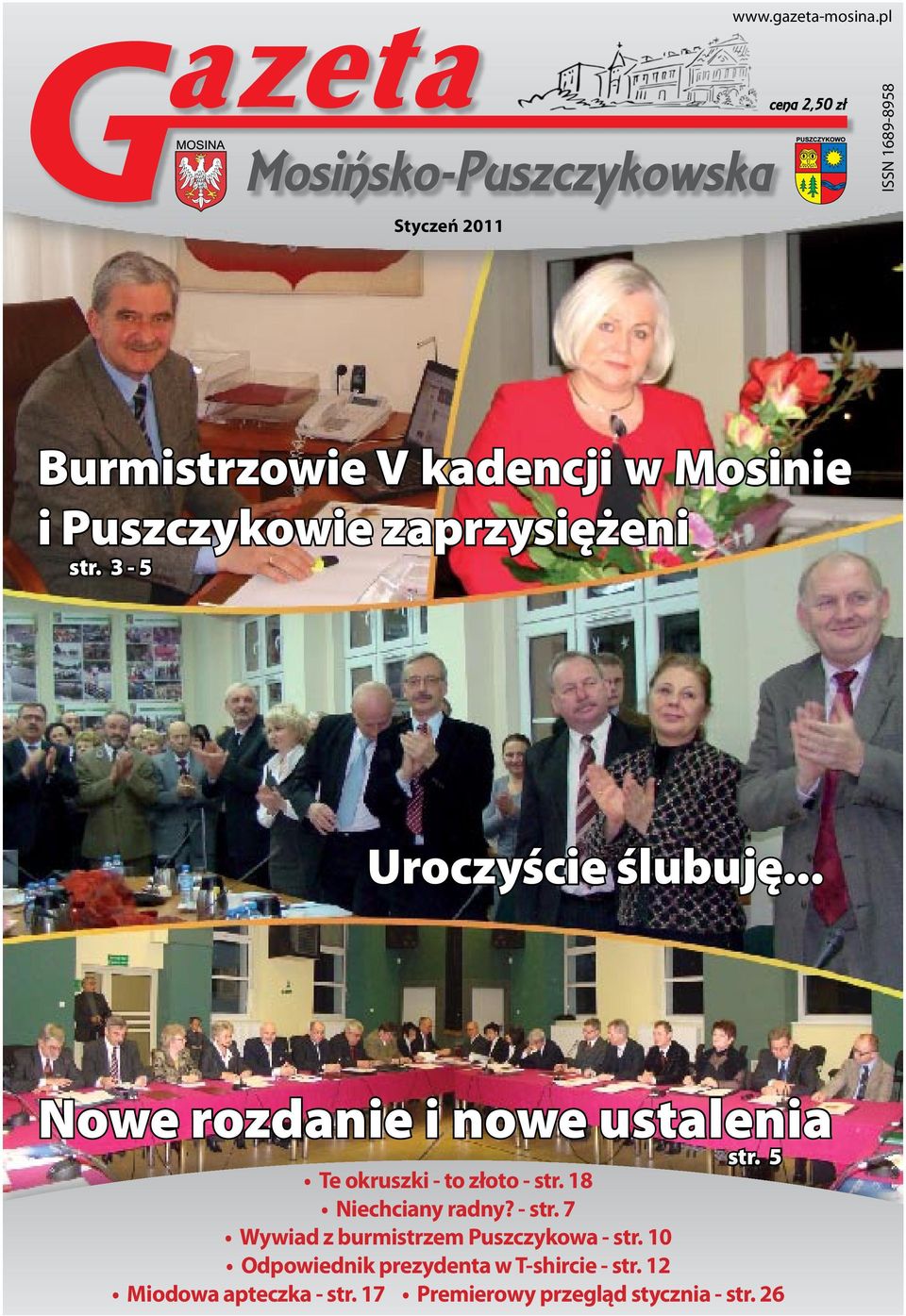 3-5 Uroczyście ślubuję... Nowe rozdanie i nowe ustalenia str. 5 Te okruszki - to złoto - str.