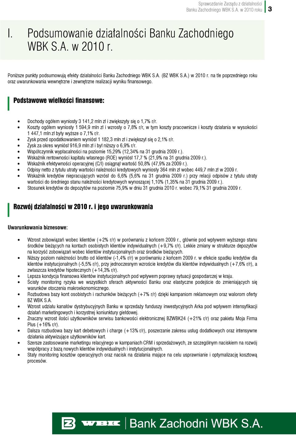 Koszty ogółem wyniosły 1 594,9 mln zł i wzrosły o 7,8% r/r, w tym koszty pracownicze i koszty działania w wysokości 1 447,1 mln zł były wyższe o 7,1% r/r.