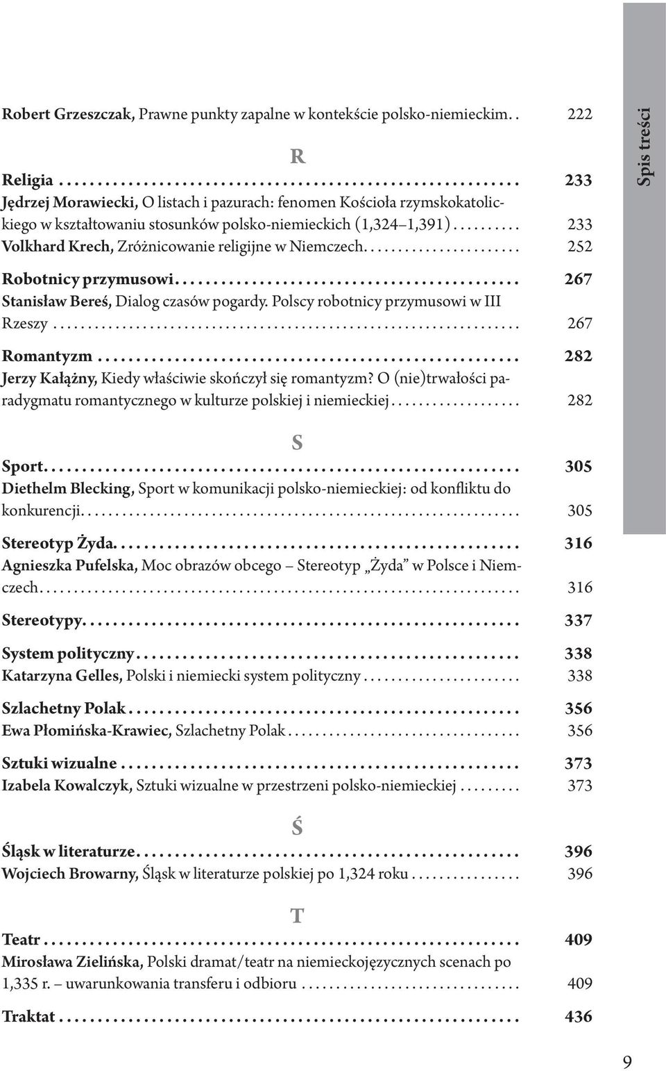 ......... 233 Volkhard Krech, Zróżnicowanie religijne w Niemczech....................... 252 Robotnicy przymusowi............................................. 267 Stanisław Bereś, Dialog czasów pogardy.