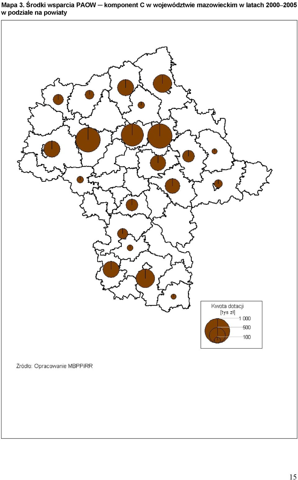 komponent C w województwie