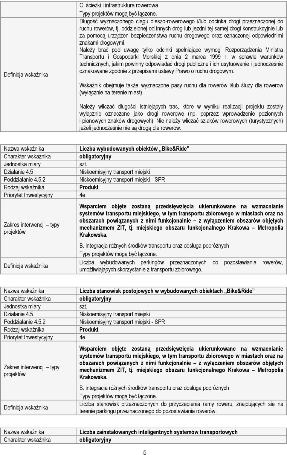 Należy brać pod uwagę tylko odcinki spełniające wymogi Rozporządzenia Ministra Transportu i Gospodarki Morskiej z dnia 2 marca 1999 r.