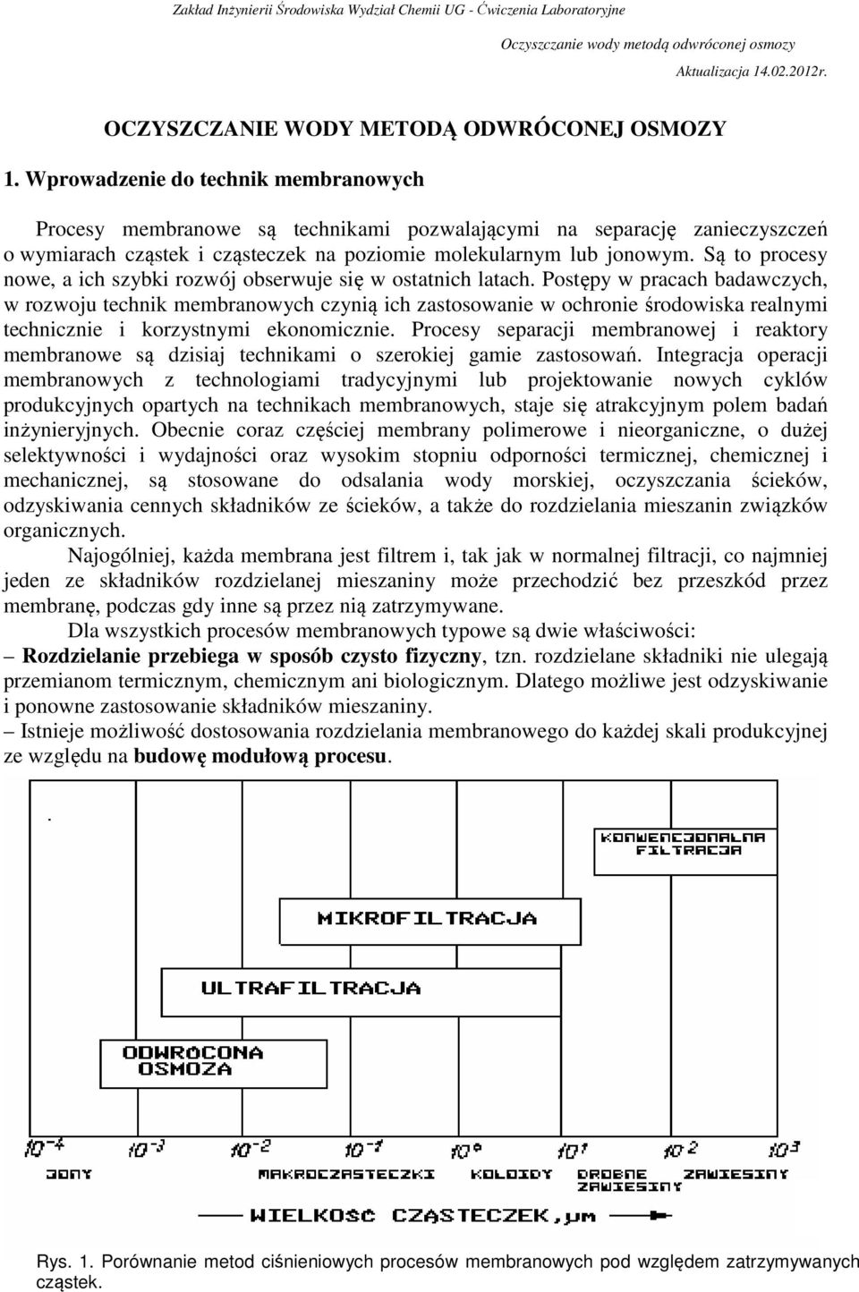 Są to procesy nowe, a ich szybki rozwój obserwuje się w ostatnich latach.