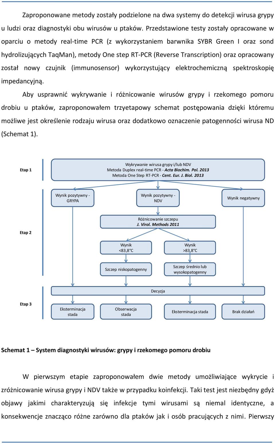 opracowany został nowy czujnik (immunosensor) wykorzystujący elektrochemiczną spektroskopię impedancyjną.