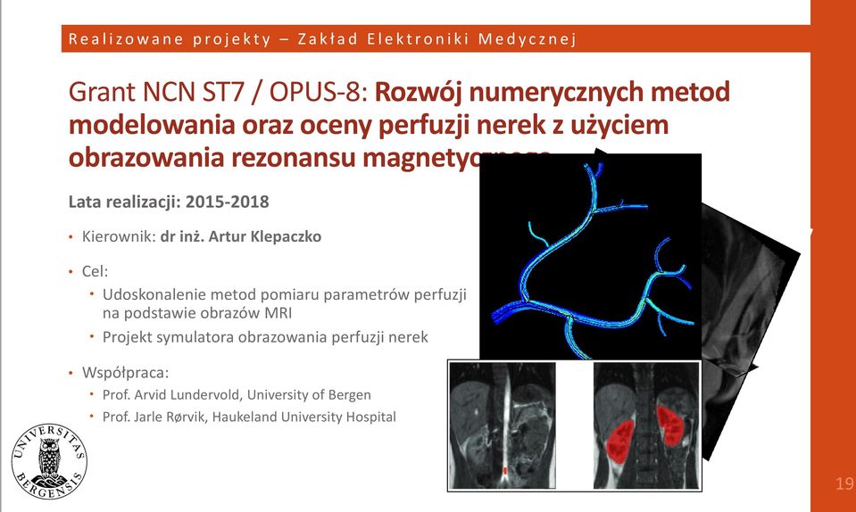 Kierownik: dr inż.