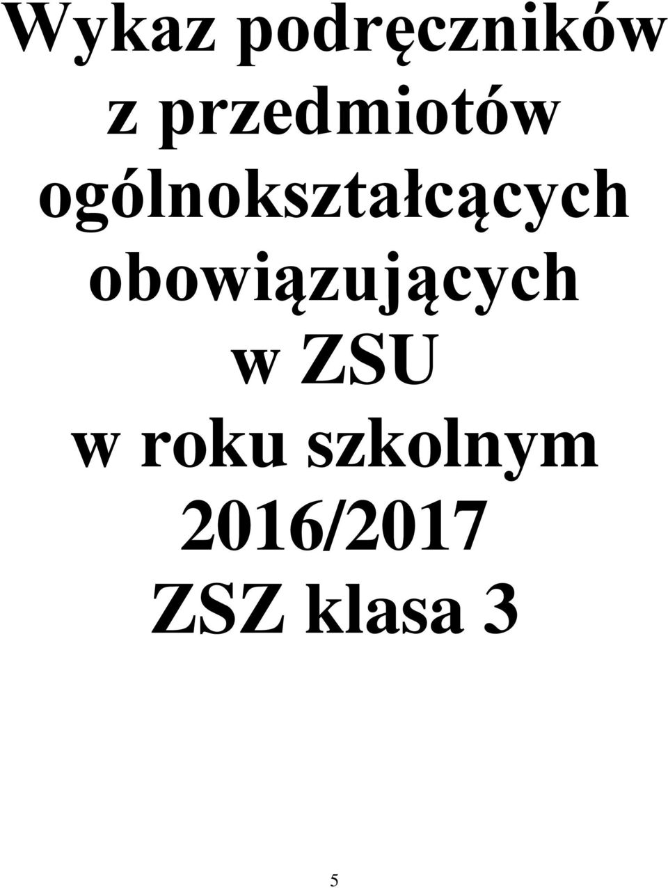 ogólnokształcących