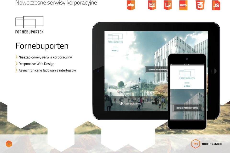 korporacyjny Responsive Web Design