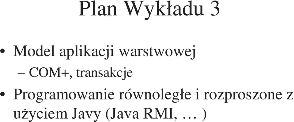 Programowanie równoległe i