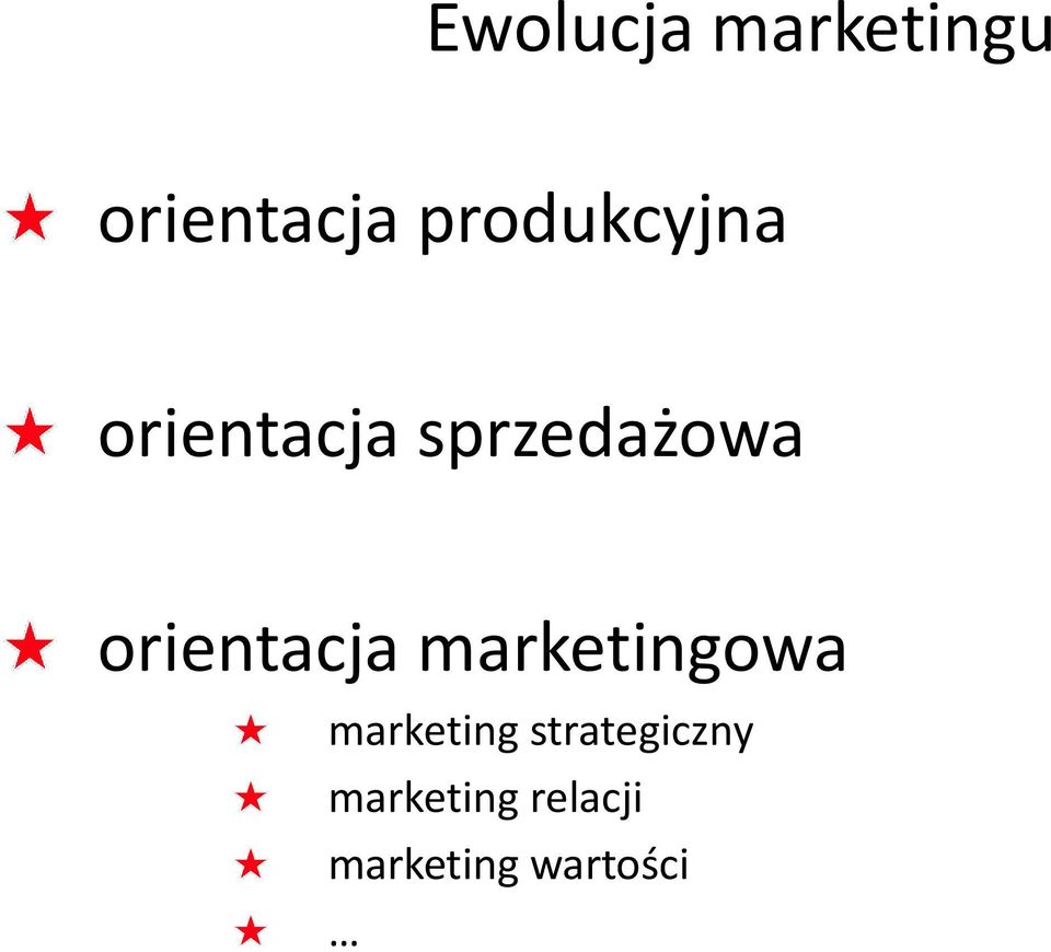 orientacja marketingowa marketing