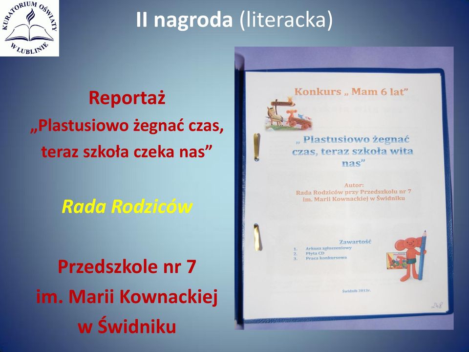 szkoła czeka nas Rada Rodziców