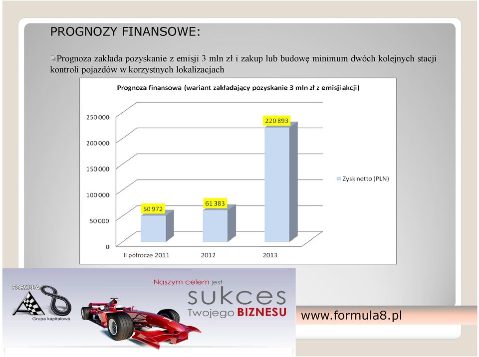 budowę minimum dwóch kolejnych stacji