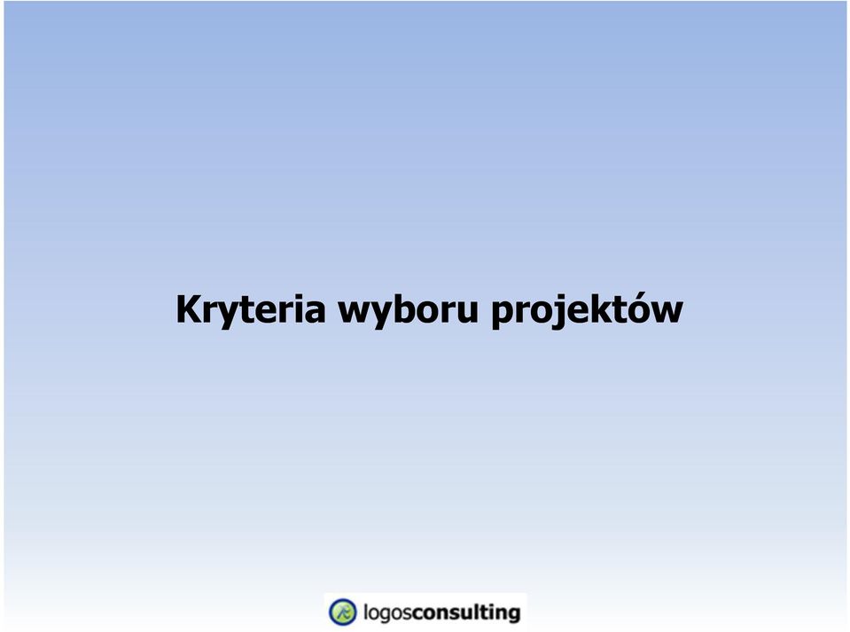 projektów