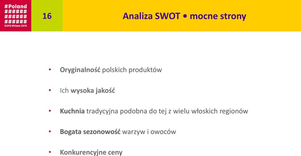 tradycyjna podobna do tej z wielu włoskich