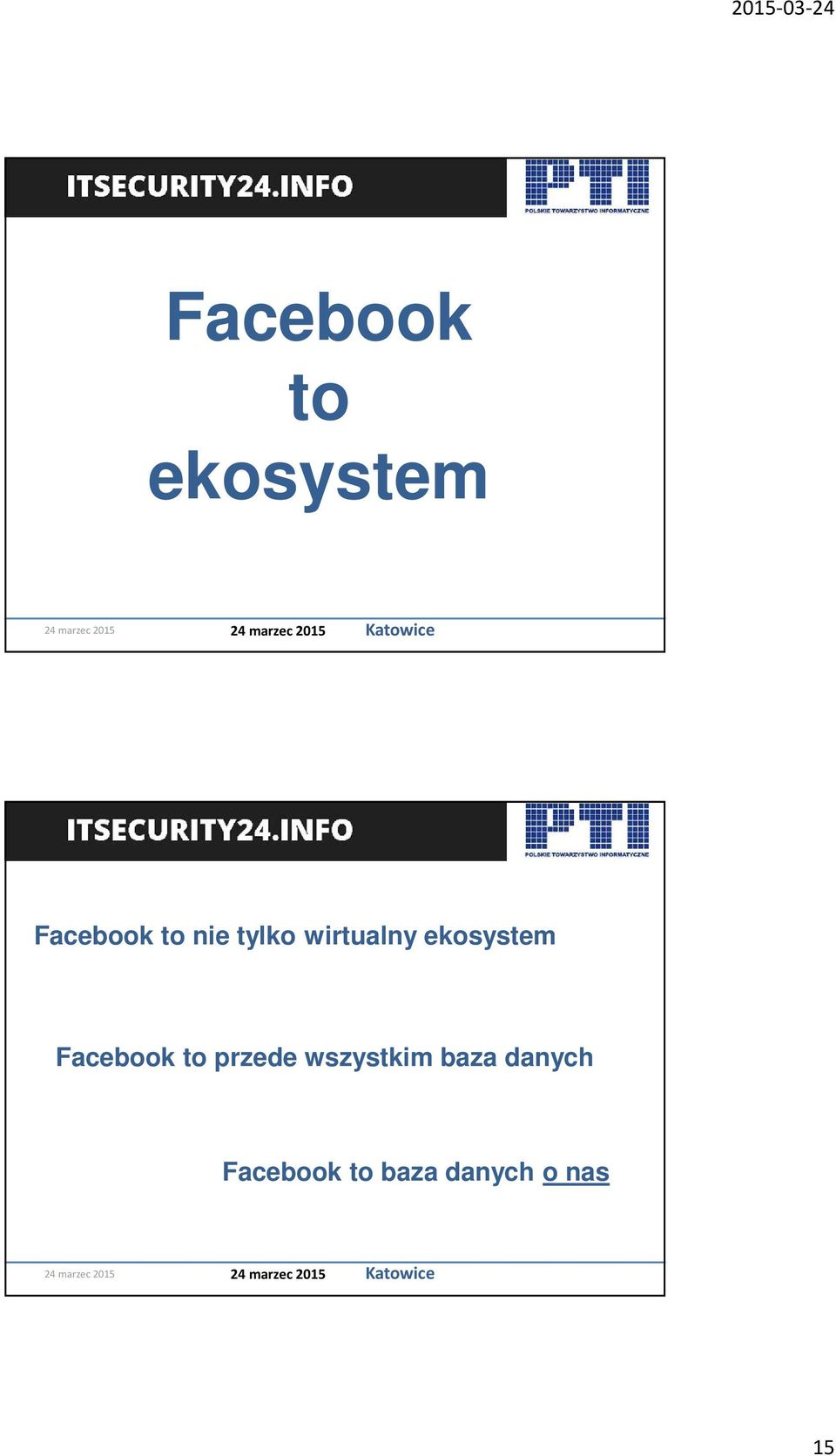 ekosystem Facebook to przede wszystkim