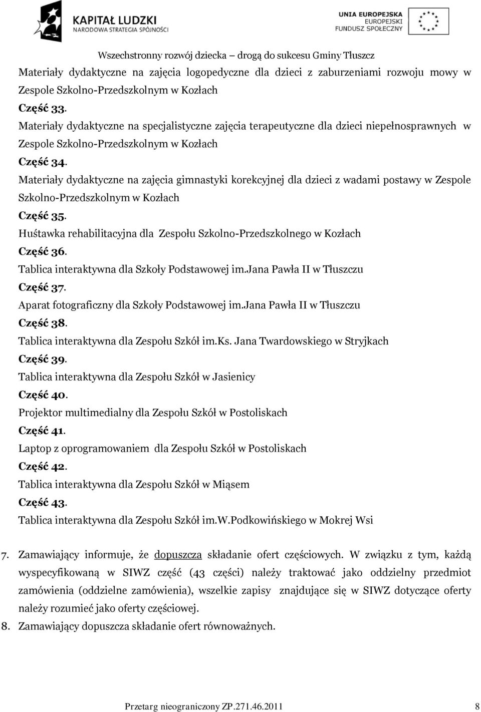 Materiały dydaktyczne na zajęcia gimnastyki korekcyjnej dla dzieci z wadami postawy w Zespole Szkolno-Przedszkolnym w Kozłach Część 35.