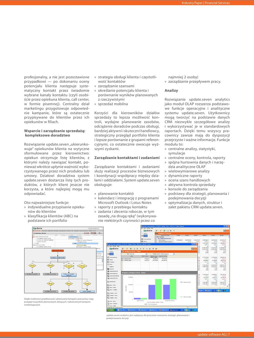 Wsparcie i zarządzanie sprzedażą: kompleksowe doradztwo Rozwiązanie update.