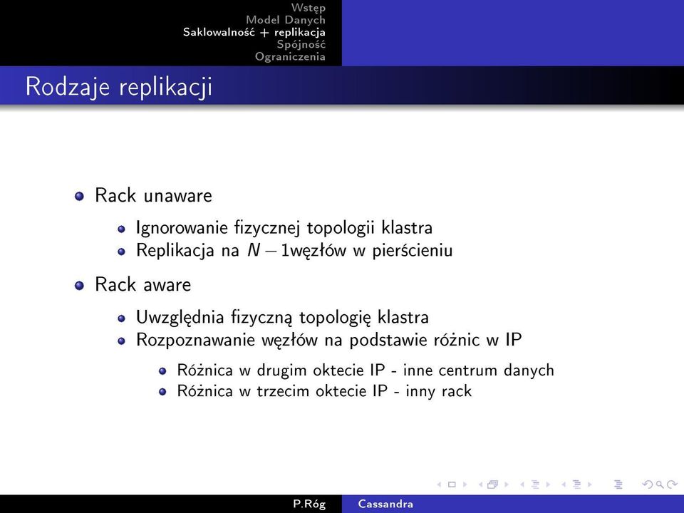 topologi klastra Rozpoznawanie w zªów na podstawie ró»nic w IP Ró»nica w