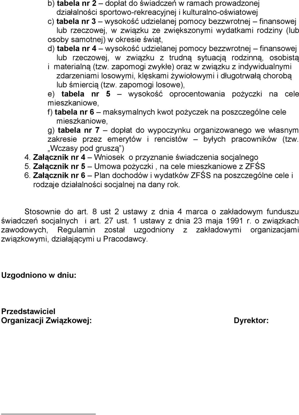 osobistą i materialną (tzw. zapomogi zwykłe) oraz w związku z indywidualnymi zdarzeniami losowymi, klęskami żywiołowymi i długotrwałą chorobą lub śmiercią (tzw.