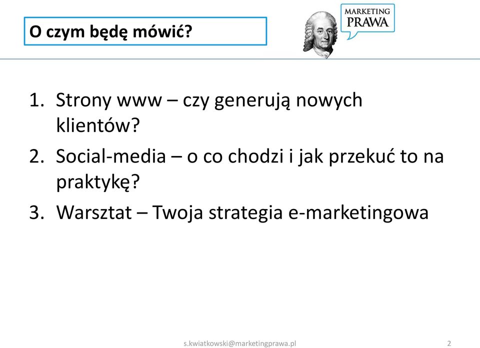 2. Social-media o co chodzi i jak przekuć