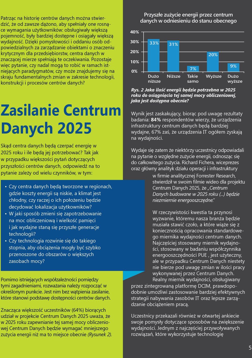 Pozostaje więc pytanie, czy nadal mogą to robić w ramach istniejących paradygmatów, czy może znajdujemy się na skraju fundamentalnych zmian w zakresie technologii, konstrukcji i procesów centrów