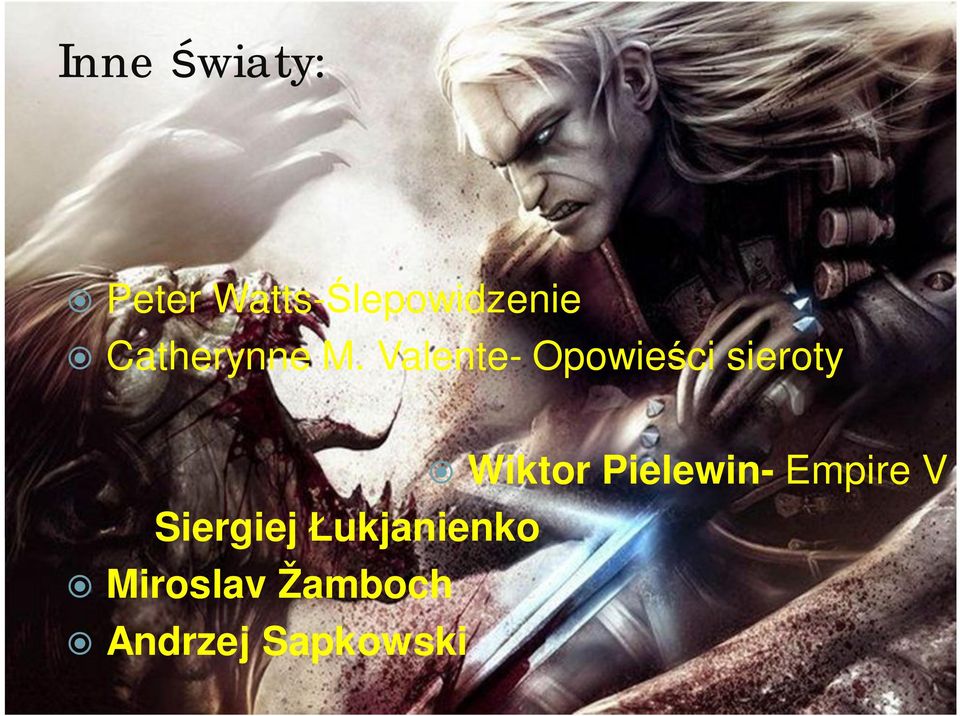 Valente- Opowieści sieroty Wiktor