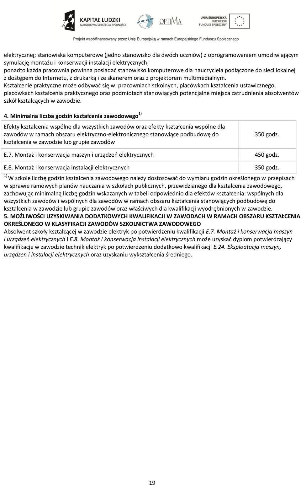 Kształcenie praktyczne może odbywać się w: pracowniach szkolnych, placówkach kształcenia ustawicznego, placówkach kształcenia praktycznego oraz podmiotach stanowiących potencjalne miejsca